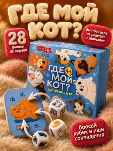 ДЕСЯТОЕ КОРОЛЕВСТВО Игра настольная для детей на скорость и реакцию