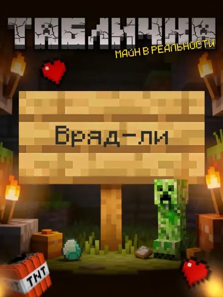 BuyMyShaggyBark Табличка minecraft на дверь мем Вряд ли