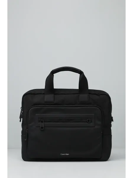 CALVIN KLEIN Сумка бизнес с логотипом CK Elevated