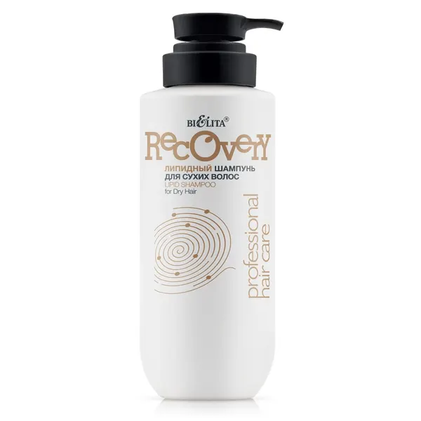 Шампунь PRO Hair Care востановление и увлажнение сухих волос, липидный, 500 мл, Белита