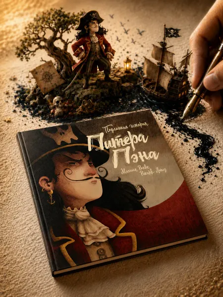 Издательский дом Нева Подлинная история Питера Пэна. Книга для детей