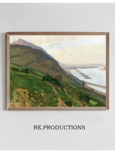 Re.productions Постер Donauansicht - Carl Moll