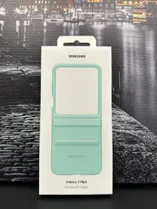 Оригинальный чехол Kindsuit Case Samsung Galaxy Z Flip6 салатовый