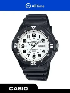 Часы мужские Casio Collection MRW-200H-7B / Часы наручные водонепроницаемые кварцевые черные для плавания