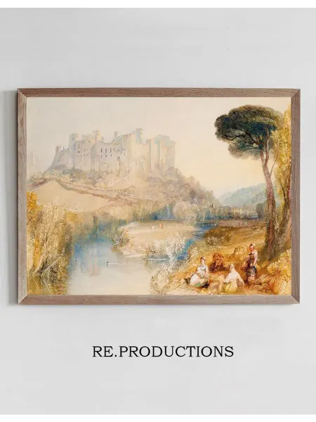 Re.productions Постер Ludlow Castle - Joseph Mallord William Turner