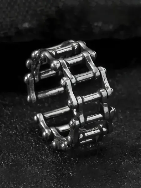 LAWE GOTHIC Разъемное готическое ретро кольцо байк Motorcycle Chain