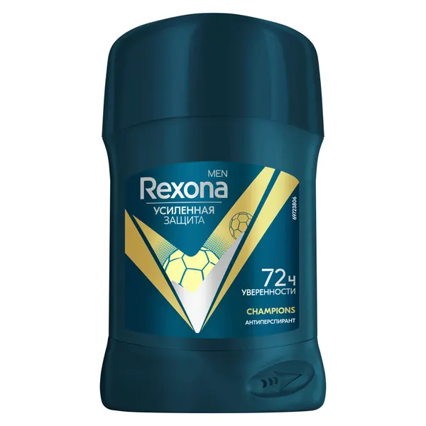 Дезодорант твёрдый REXONA Men 50мл Champions муж.