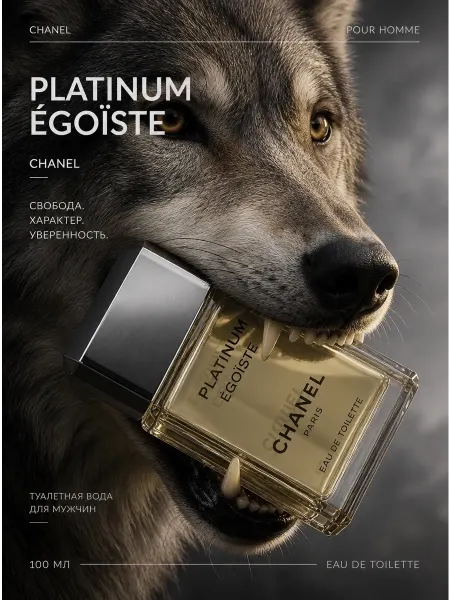 Мужская туалетная вода Духи мужские Chanel Egoiste Platinum