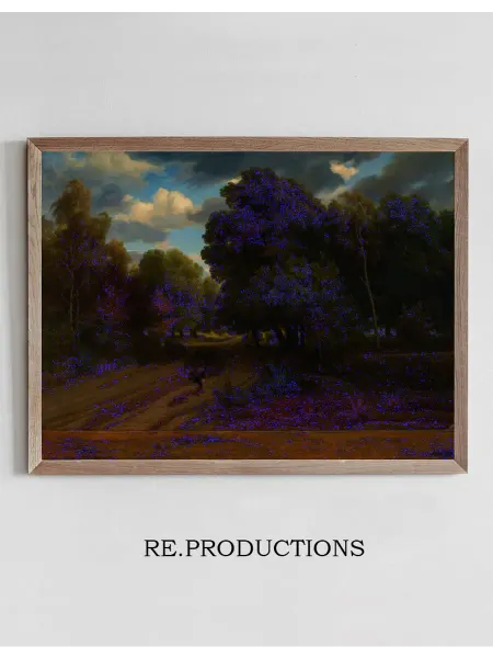Re.productions Постер The Crossroads of the - Charles François Daubigny