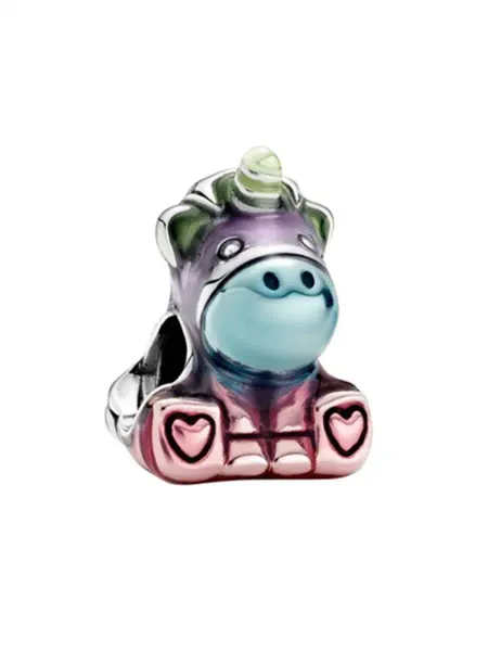 GI&A CHARM Шарм подвеска, Радужный единорог