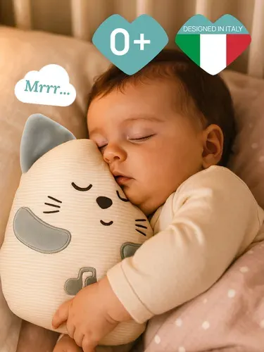 Chicco Игрушка мягкая музыкальная "Мурчащий котёнок"