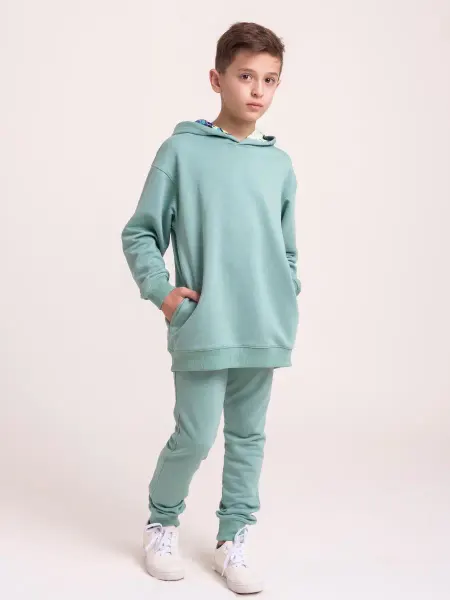 ETE CHILDREN Спортивный детский костюм с удлиненным худи
