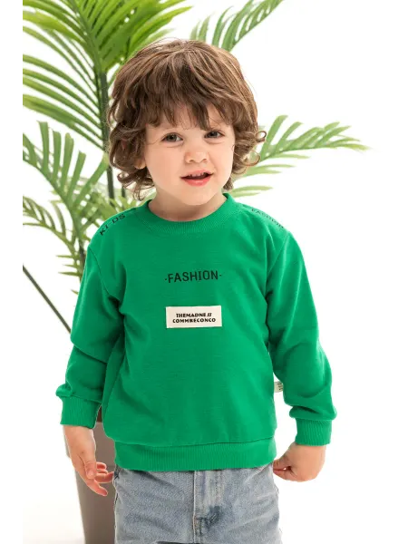 Children wear-PromoKOT Кофта свитшот детский с принтом