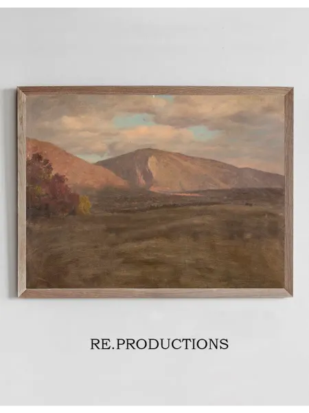 Re.productions Постер Mt. Katahdin from the South - Frederic Edwin Church