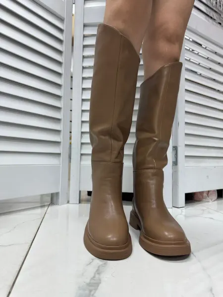 CiaoCiao Store Сапоги осенние на низком каблуке