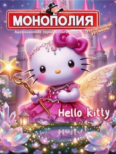 Детская настольная игра Монополия: Начальный уровень Развивающая игра для детей
