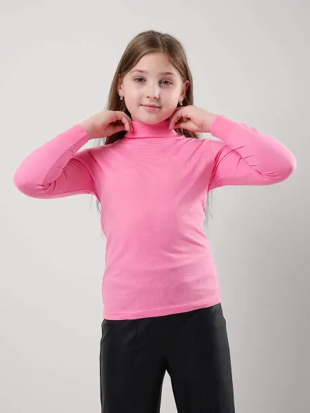 CLEVER WEAR Водолазка детская лонгслив из хлопка