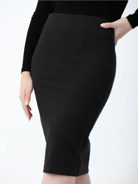 Deb collection Замшевая юбка карандаш в офис