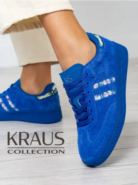 KRAUS Collection Кеды замшевые на низкой подошве