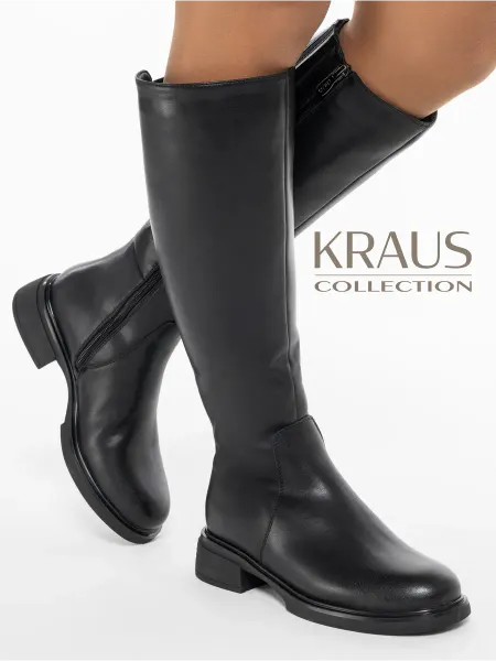 KRAUS Collection Сапоги женские зимние кожаные