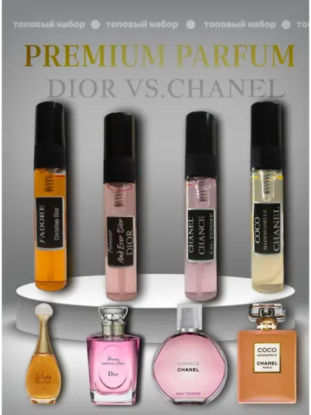 Luxury Perfume Collection Духи сладкие масляные набор пробников
