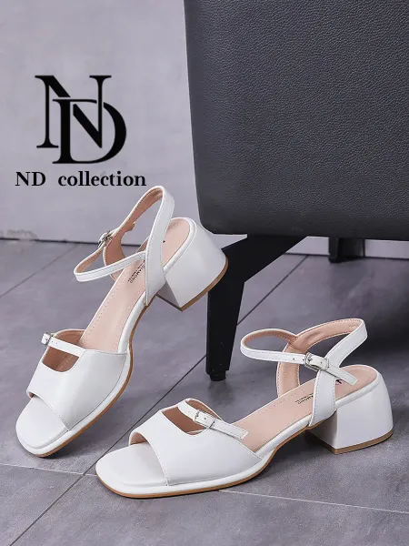 ND collection Босоножки на каблуке летние с ремешком