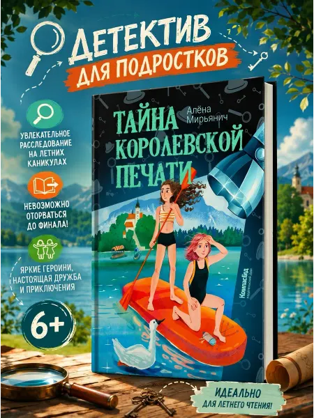 КомпасГид Тайна королевской печати. Детский летний детектив