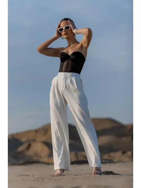 Kamilana corset Корсет топ вечерний утягивающий с чашками на шнуровке