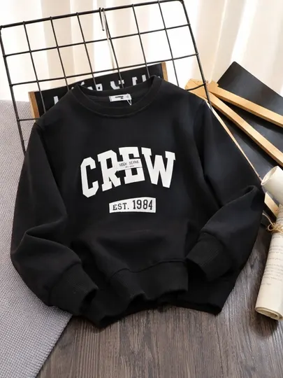 Свитшот CREW — стильная и удобная модель для повседневной носки