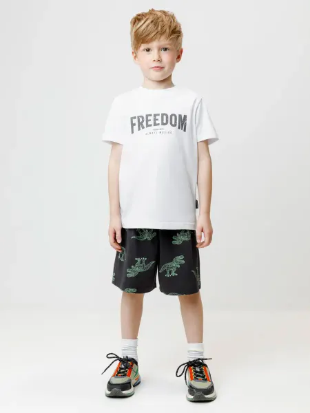 Crockid Летние шорты для мальчика, хлопок