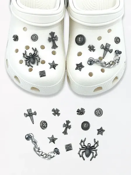 EASY JIBBITZ Набор Jibbitz для сабо, джибитсы Паук для crocs