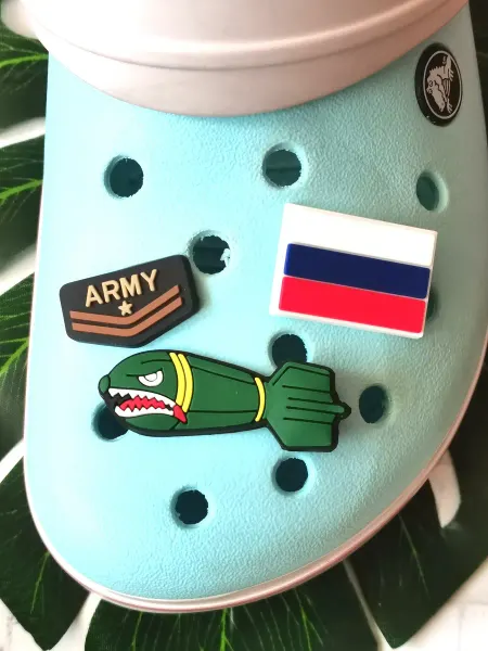 Fun_Jibz Джибитсы для crocs военные армия для мужчин
