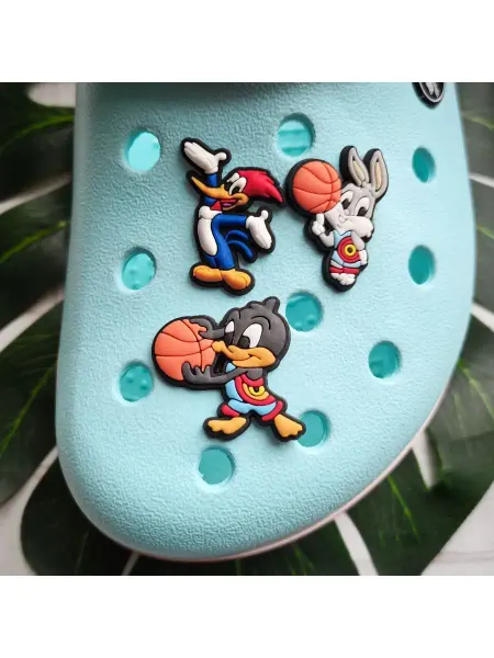 Fun_Jibz Джибитсы детские на crocs зайчик мультяшки Вуди