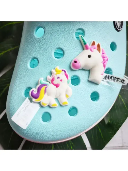 Fun_Jibz Джибитсы детские на crocs Единорожки Пони для девочек