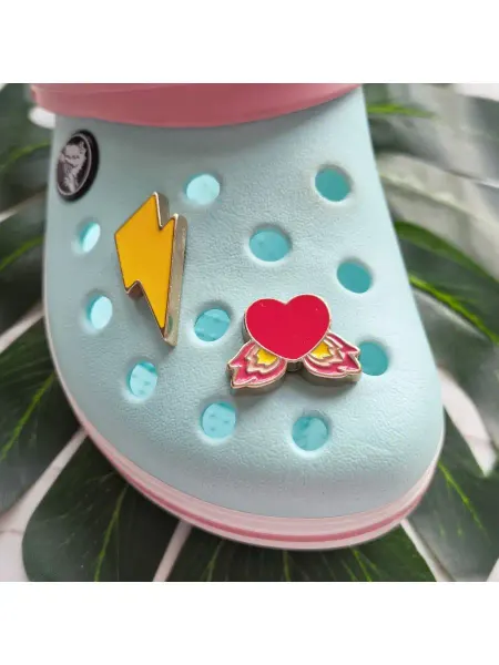 Fun_Jibz Джибитсы металлические на crocs для женщин