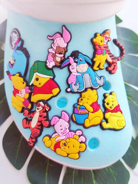 Fun_Jibz Джибитсы детские из мультфильмов на Crocs 10 шт