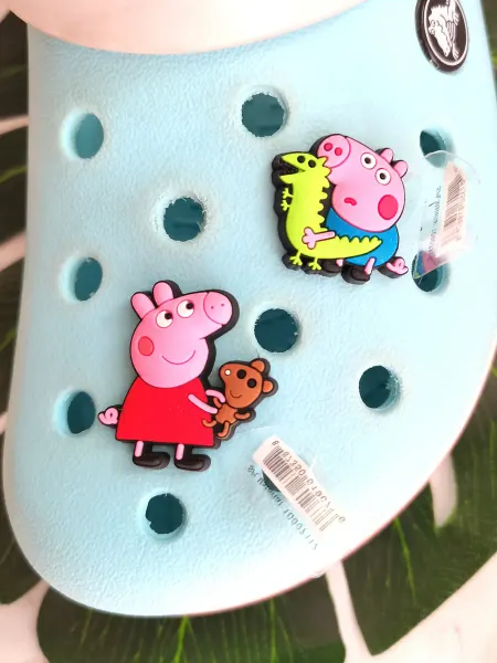 Fun_Jibz Джибитсы Свинка Пеппа на crocs детские