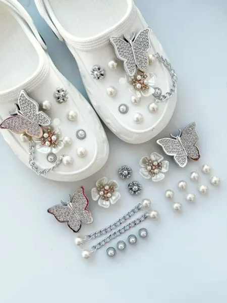 Джибитсы JibbStore Джибитсы на crocs, Jibbitz набор бижутерный