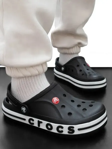 CROCS Резиновые кроксы сабо тапочки домашние сланцы