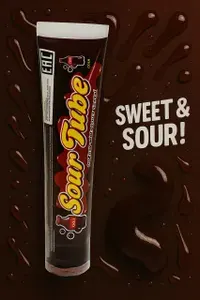 Жидкая карамель кислая конфета Sour Tube со вкусом колы Cry an eye 1шт