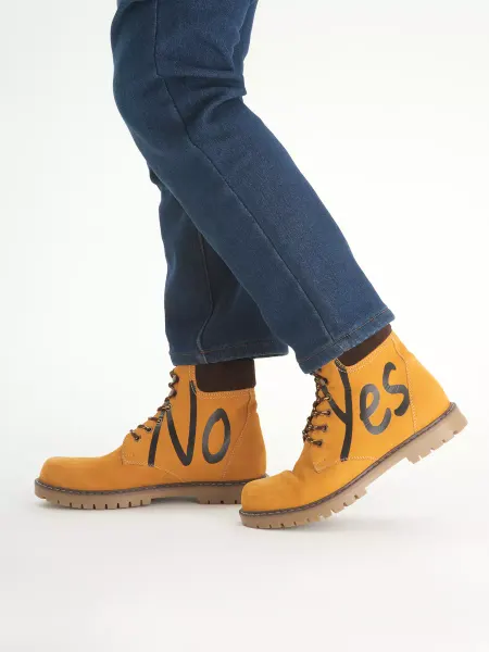 ЦПО CUSTOM Ботинки кожаные Proshoes нубук натуральный