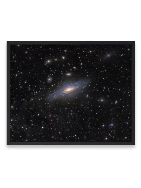 О! Мой Постер Плакат для декора Галактика Ngc7331 Cпиральная