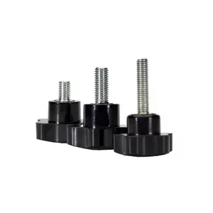 Рукоятка из твердого пластика с наружной резьбой M12 D63 L55, 10 шт. Woodwork