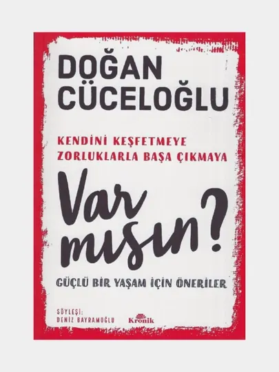 Ты здесь? Доган Джучелоглу, книга на турецком языке
