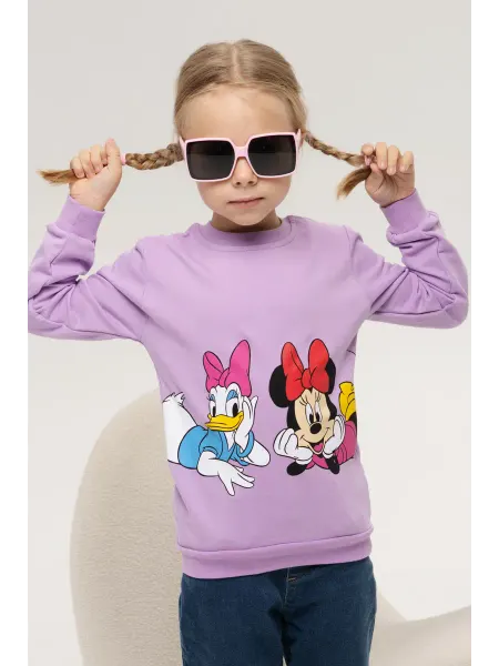DassKids-PromoКОТ Свитшот детский кофта с принтом Минни Маус