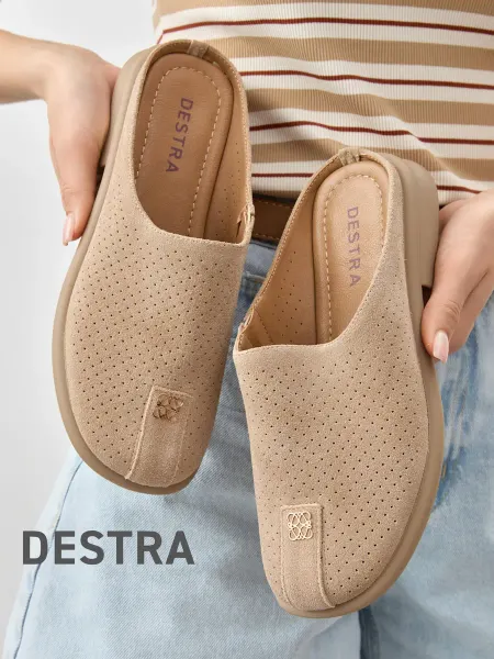 Destra Сабо женские босоногие замшевые