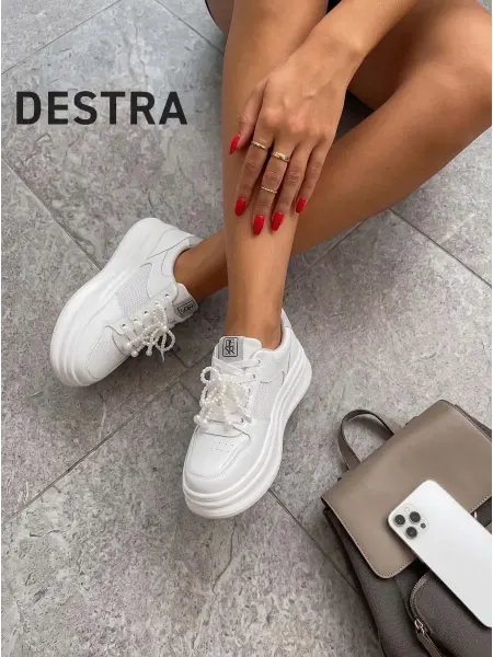 Destra Кеды женские летние с сеткой на платформе