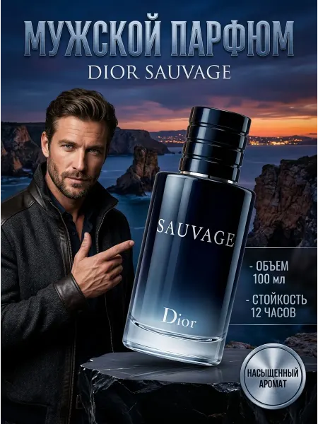 Dior Духи с тёплым шлейфом на весь день