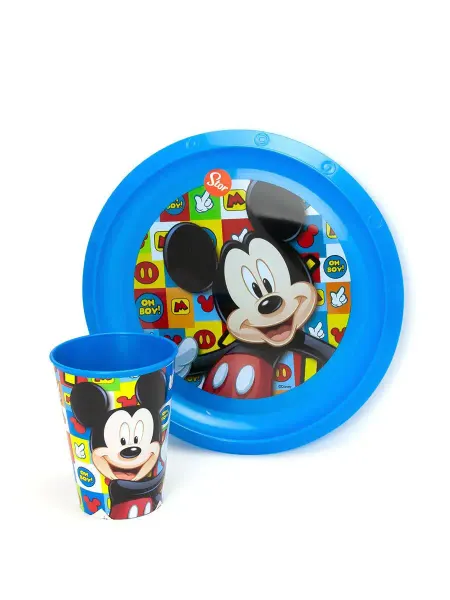 Stor Набор пластиковой посуды. Микки Маус, Disney