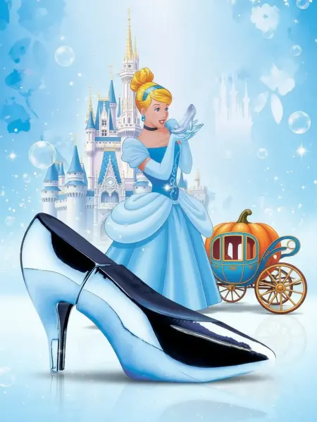 Disney Подарок Феи Детские духи50мл Духи в виде туфельки Дисней